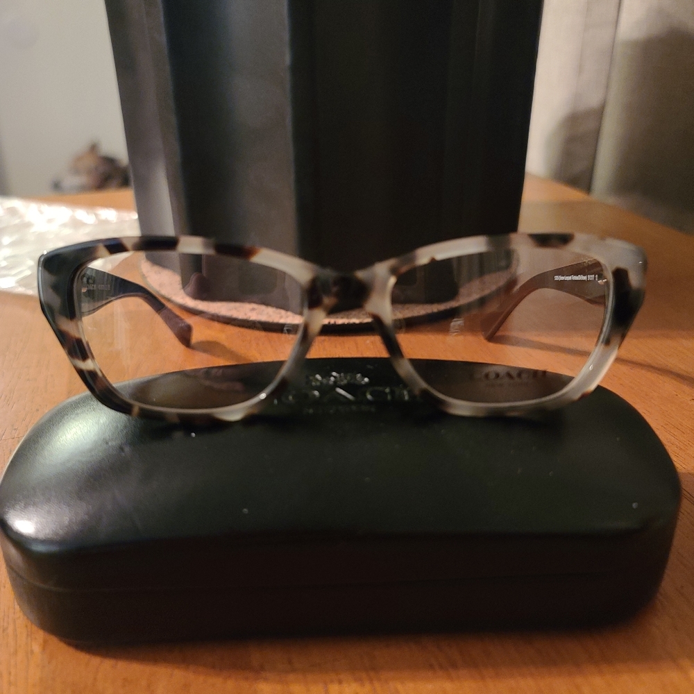 COACH HC 6070 5325 NEW/AUTHENTIC EYEGLASSES FRAMES 51-17-135MM with case